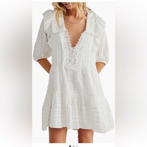 White free people dress NWT